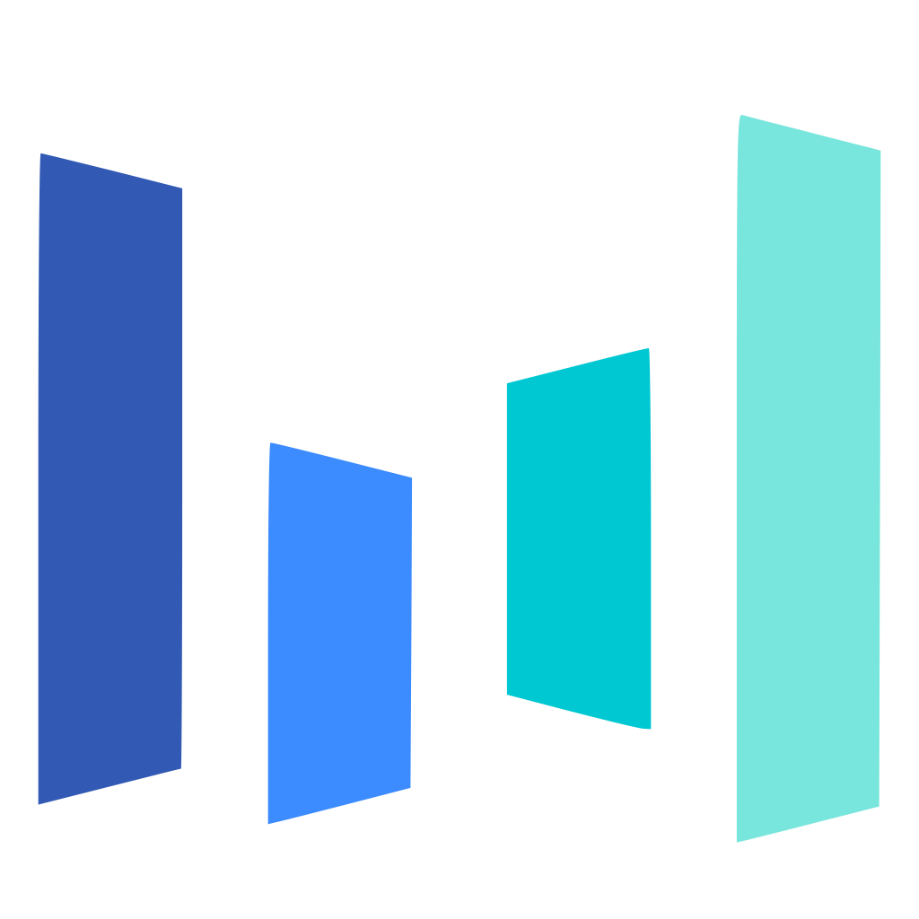 Seedance logo with four blue and teal vertical panels